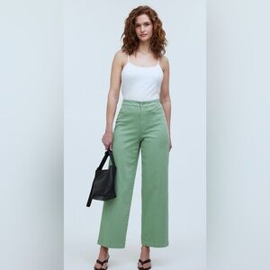 Madewell The Petite Curvy Emmett Wide-Leg Crop Pant 30P (Petite)